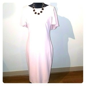 Calvin Klein Light Pink Work Dress NWT